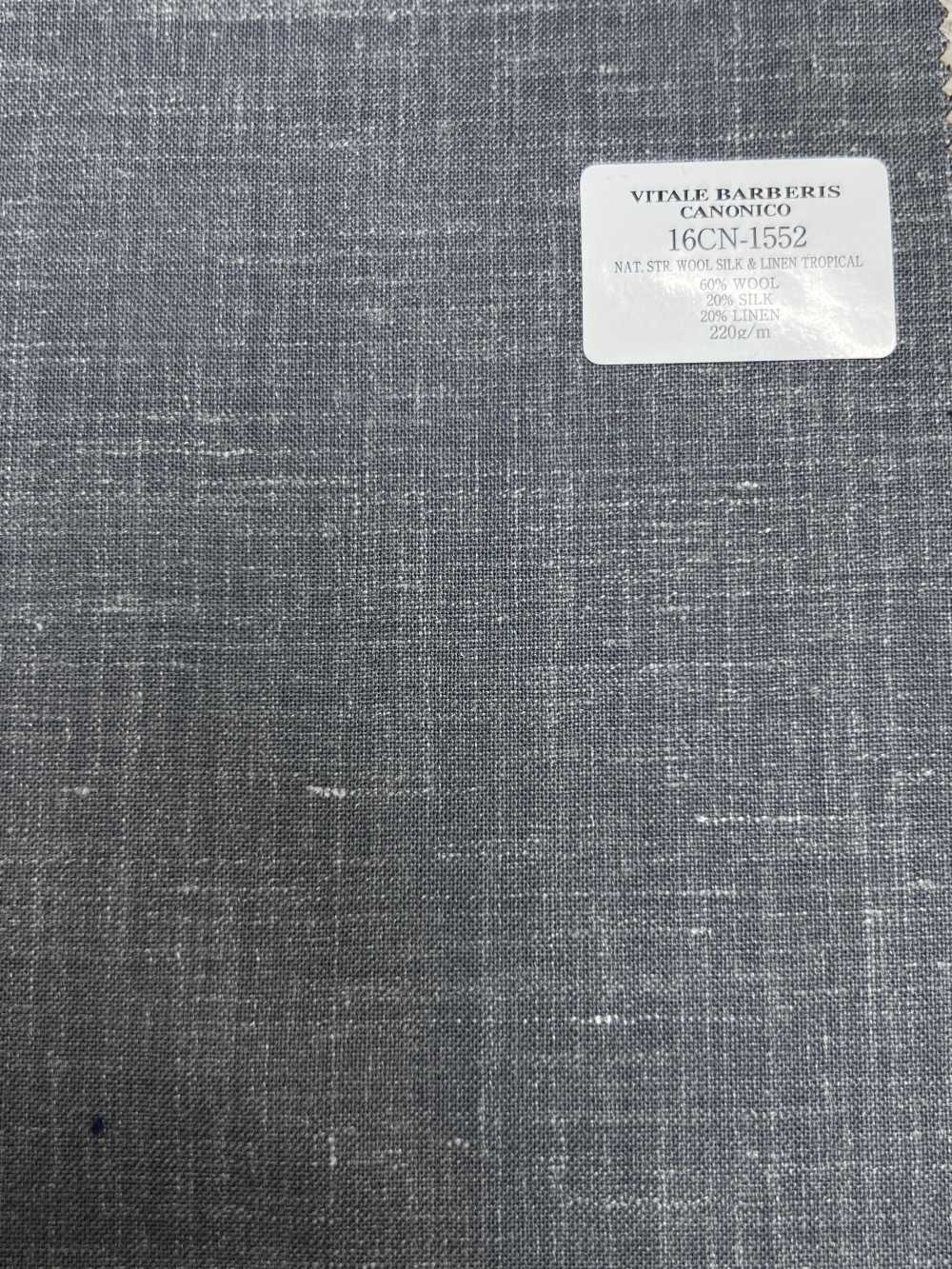 16CN1552 26SS VBC Vitale Barberis Canonico "SUPERSONIC" NATÜRLICHE STRETCH-WOLLE SEIDE & LEINEN TROPISCH[Textil] CANONICO