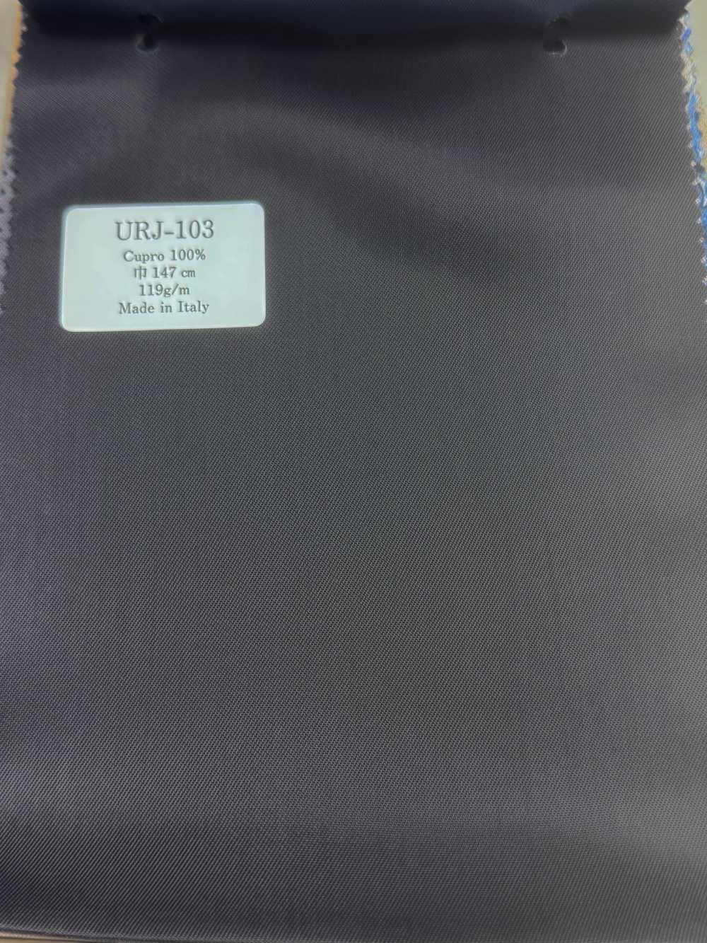 URJ-103 Italienische Fertigung, 100 % Cupro, Ohne Muster, Anthrazitfarbenes Futter.[Beschichtung] TKS