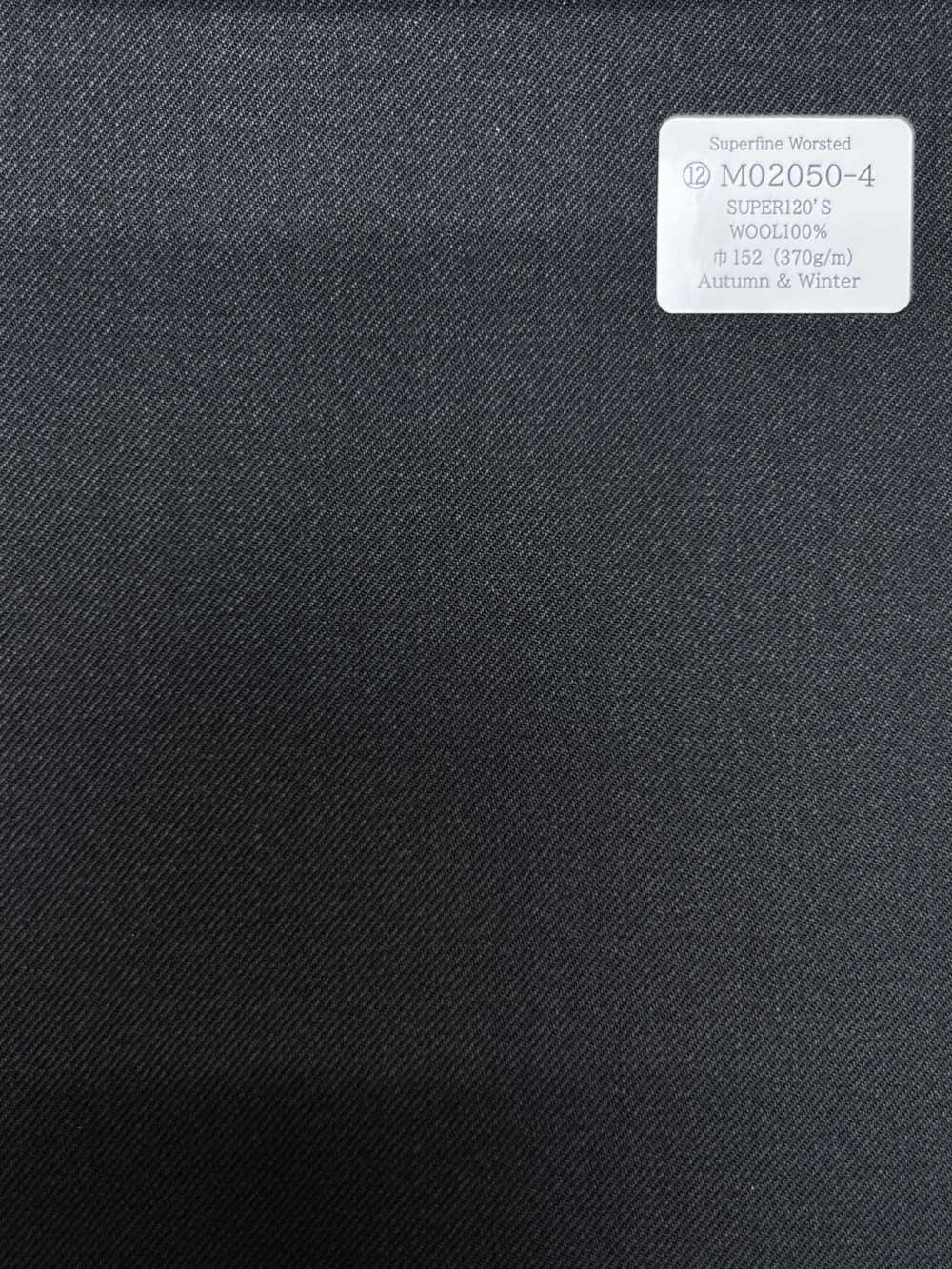 M02050-4 KUNISHIMA1850 Exklusive Linie [Superfeines Kammgarn] Dunkelgrau uni[Textil] Kunishima Co., Ltd.