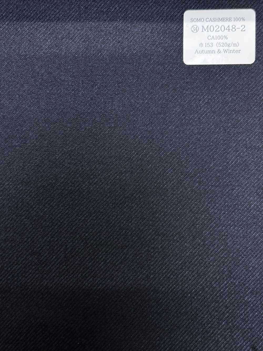 M02048-2 Exklusive Linie KUNISHIMA1850 【SOMO CASHMERE 100%】 Marineblau Ohne Muster[Textil] Kunishima Co., Ltd.