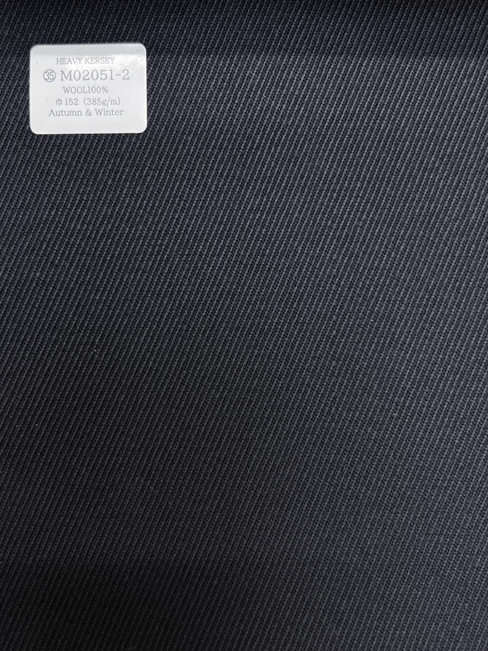 M02051-2 KUNISHIMA1850 Exklusivlinie 【HEAVY KERSEY】 Marineblau, Ohne Muster[Textil] Kunishima Co., Ltd.