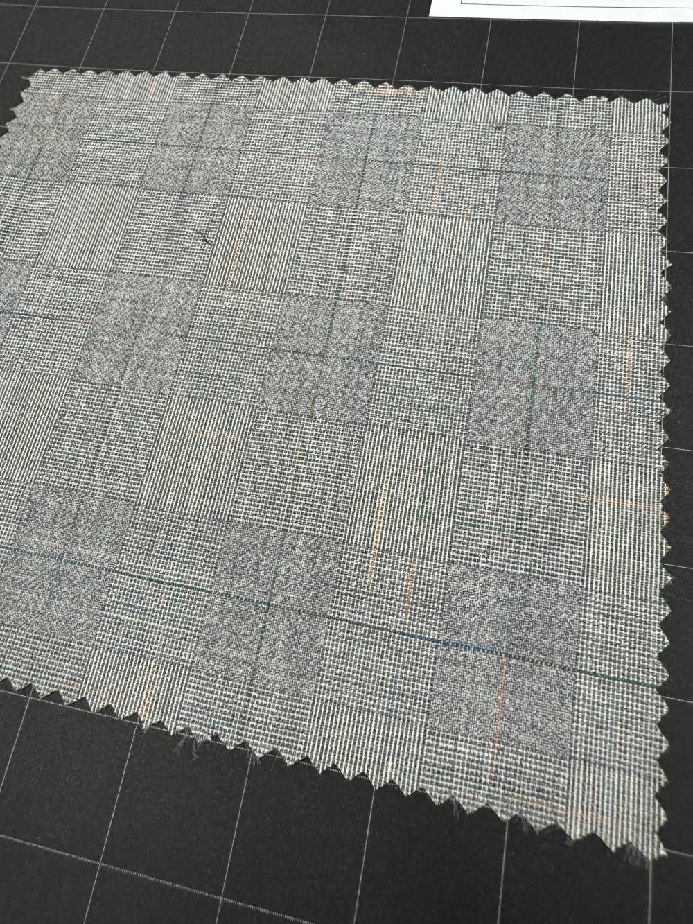 1AGA36-13 [Begrenzter Vorrat] Nikke Textile Textile Super100's Kasuri Tropical Glen Check NIKKE