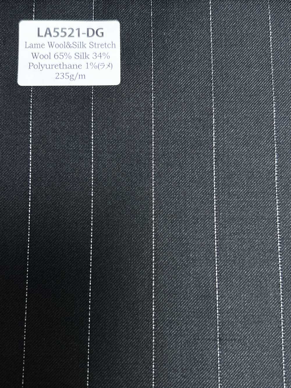 LA5521-DG Standardmäßiger Japanischer Seidenlamé-Woll-Stretchstoff[Textil]