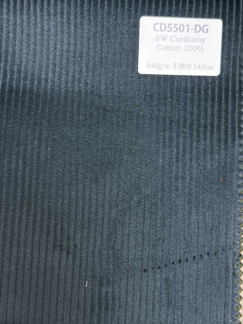 CD5501-DG 8W Cord C100 Dunkelgrün[Textil] HOSOI SYOJI