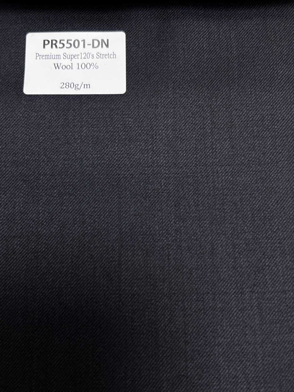 PR5501-DN Standard Japanisch Premium Super120's Stretch Ohne Muster Dunkelmarine[Textil]