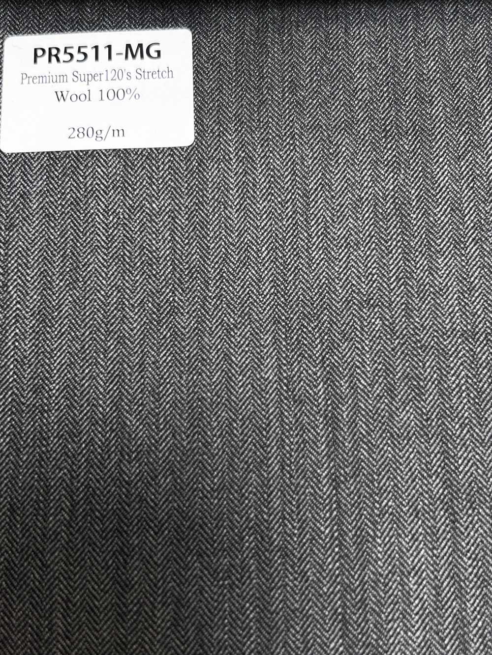 PR5511-MG Standard Hergestellt in Japan Premium Super120s Stretch einfarbiges Mittelgrau[Textil] HOSOI SYOJI