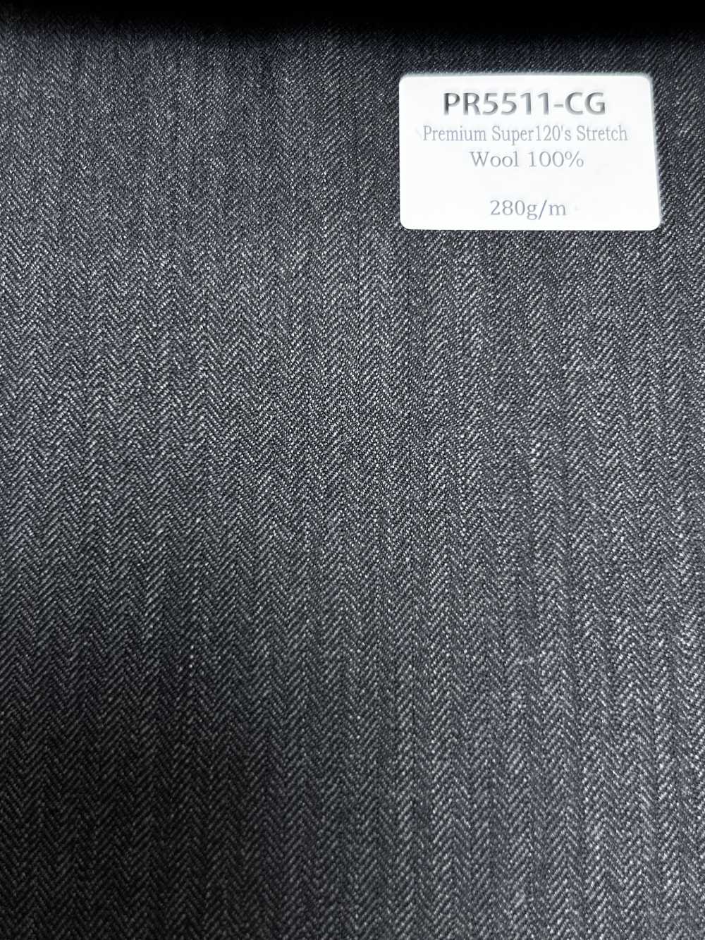 PR5511-CG Standard Hergestellt in Japan Premium Super120's Stretch Uni Anthrazitgrau[Textil] HOSOI SYOJI