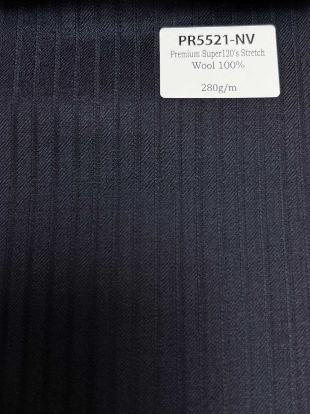 PR5521-NV Klassisch in Japan gefertigt Premium Super120's Stretch Uni Marineblau[Textil] HOSOI SYOJI