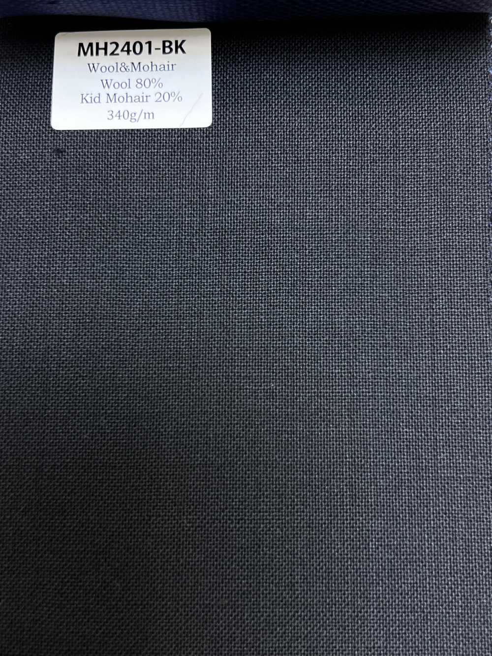 MH2401-BK Standard-Woll-Mohair-Kammgarn aus japanischer Herstellung (Tonic-Stil) Schwarz[Textil]