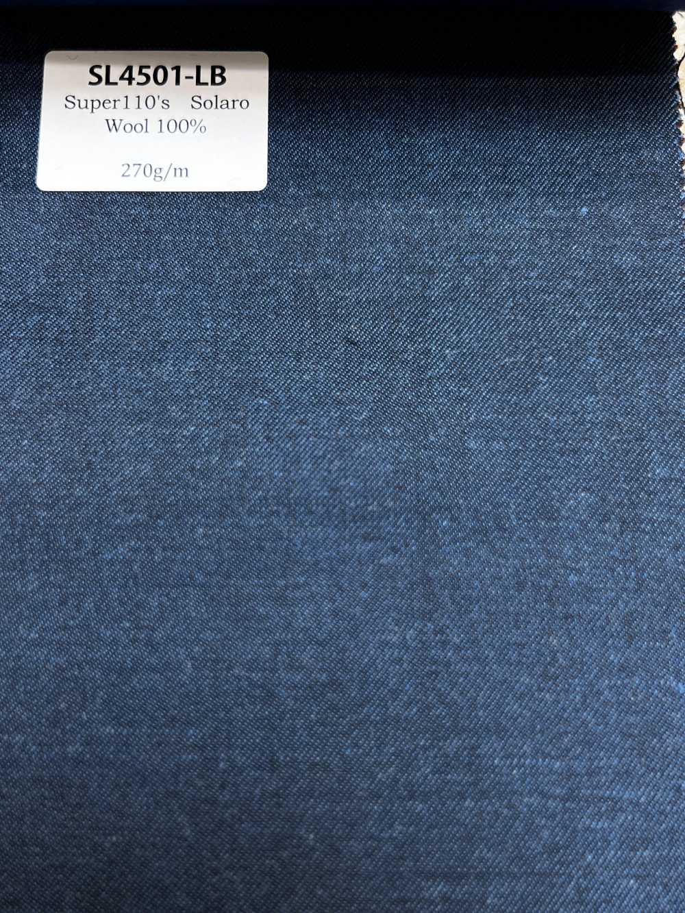SL4501-LB Standard Made in Japan Super 110's Einlagige Tamamushi-Woll-Stretch Hellblau[Textil]