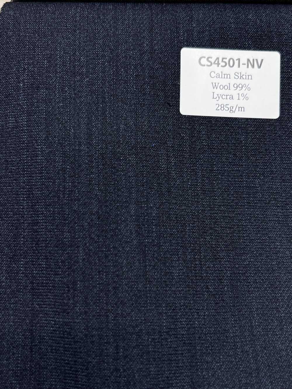 CS4501-NV Standardmäßiges, in Japan hergestelltes Calmskin-Stretch (High-Twist Tropical) in Marineblau[Textil] HOSOI SYOJI