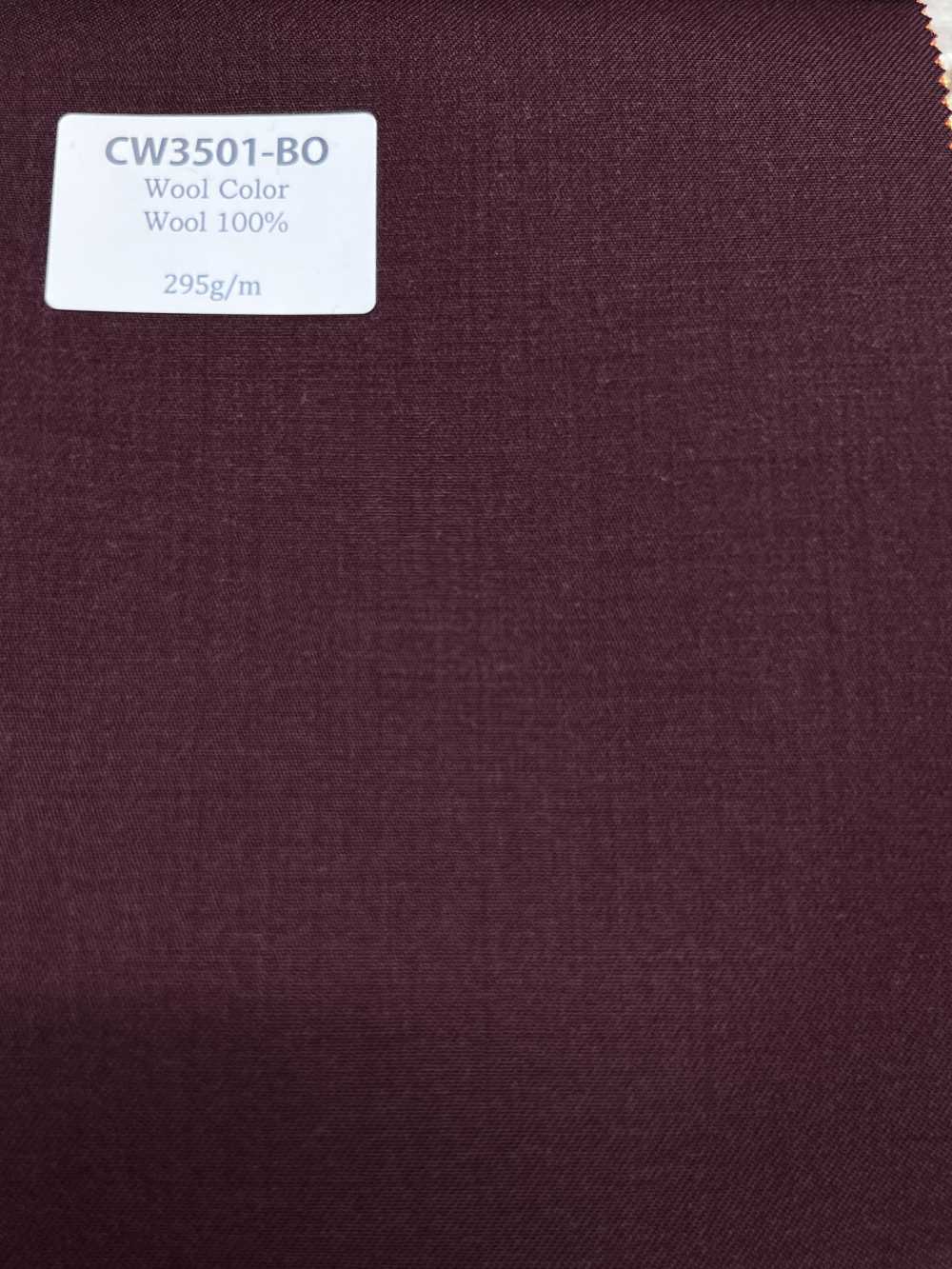 CW3501-BO Standard-Farbkollektion aus in Japan hergestellter Wolle Bordeaux[Textil] HOSOI SYOJI