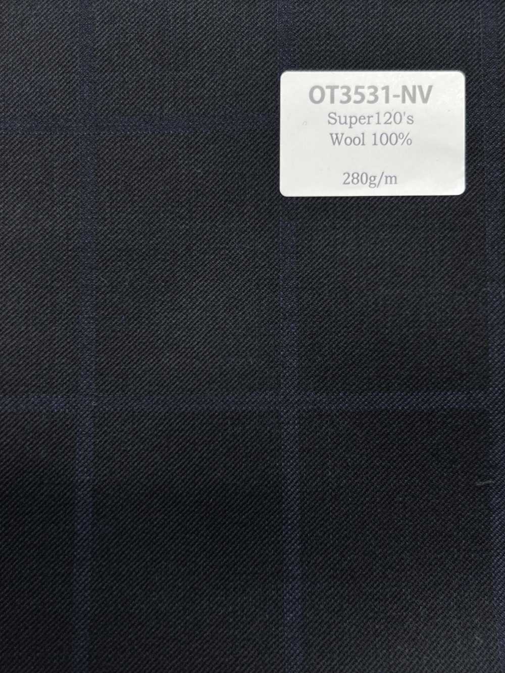 OT3531-NV Standard, in Japan hergestelltes Super 120er Einzelfaden W100 Marineblau[Textil]