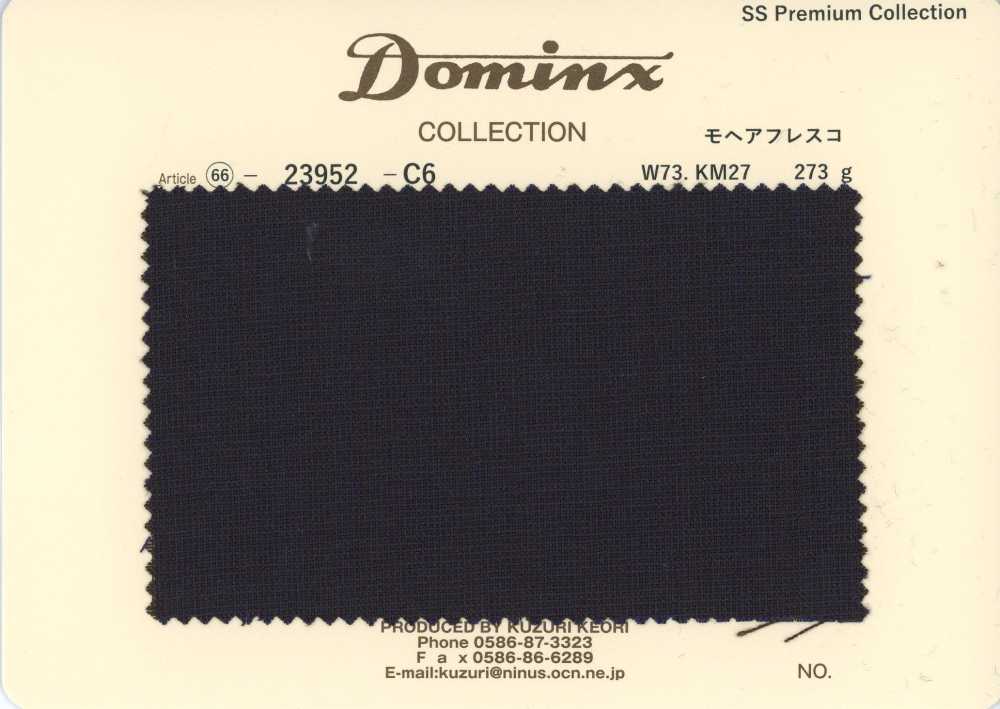 23952-C6 Standard Mohair Fresco Kidmohair DOMINX Premium-Kollektion Anthrazit[Textil] Kuzuri-Wollstoff (DOMINX)