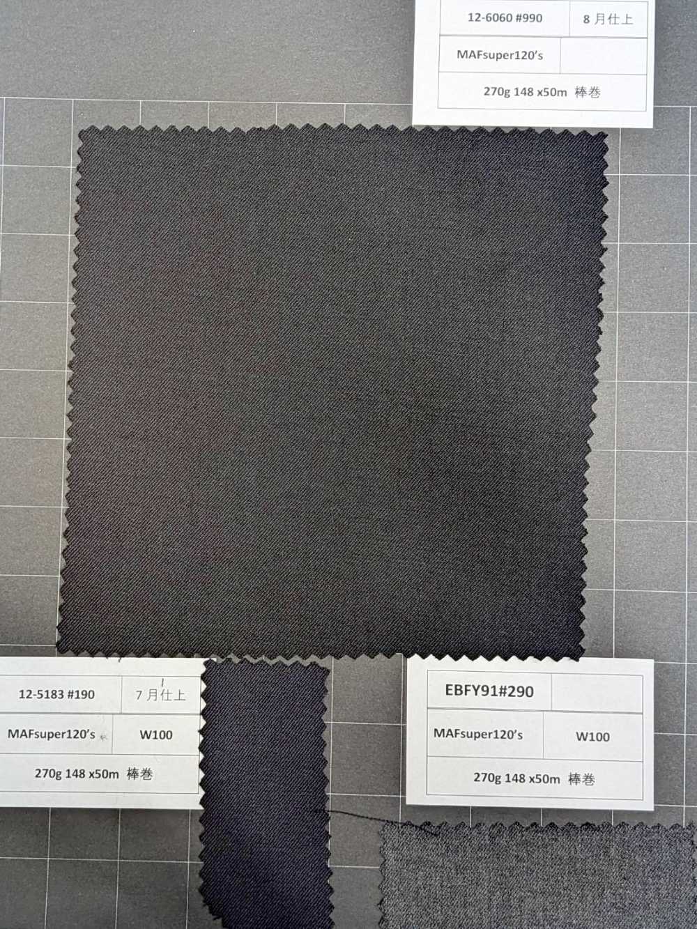 40B800-990 [Begrenzter Vorrat] Nikke Textile Textile MAFsuper120's Schwarz NIKKE