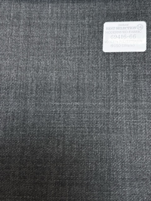 69416-66 26AW BESTSELECTION [MODERNISIERTER STOFF] Modernisierter Stoff Mittelgrau Shark[Textil] Kunishima Co., Ltd.