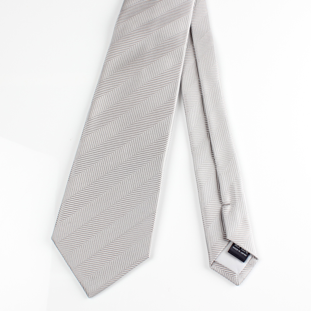 NE-35-OUT [Outlet] Formelle Krawatte Im Fischgrätmuster, Hergestellt In Japan[Formelle Accessoires] Yamamoto(EXCY)