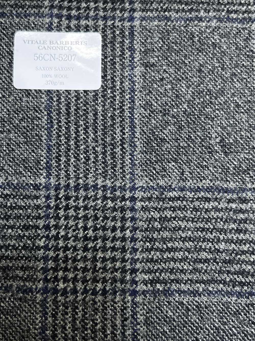 56CN5207 CANONICO SAXON SAXONY Grünes Glencheck[Textil] CANONICO