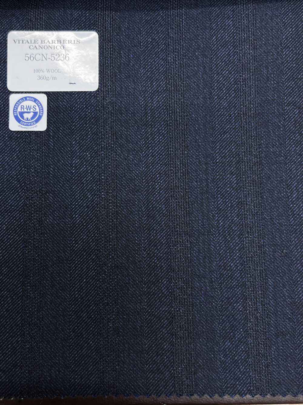 56CN5236 CANONICO (Canonico) RWS Traditionelles Kammgarn 21 Marineblauer Schattenstreifen[Textil] CANONICO