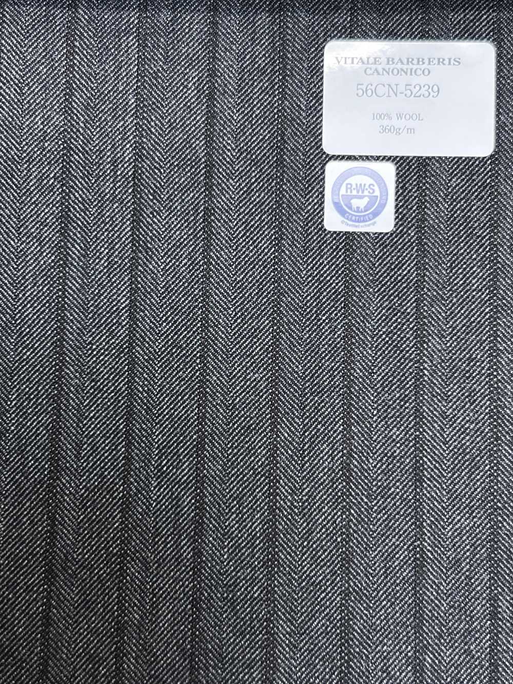 56CN5239 CANONICO RWS Traditionelles Kammgarn 21 Grau/Braun gestreift[Textil] CANONICO