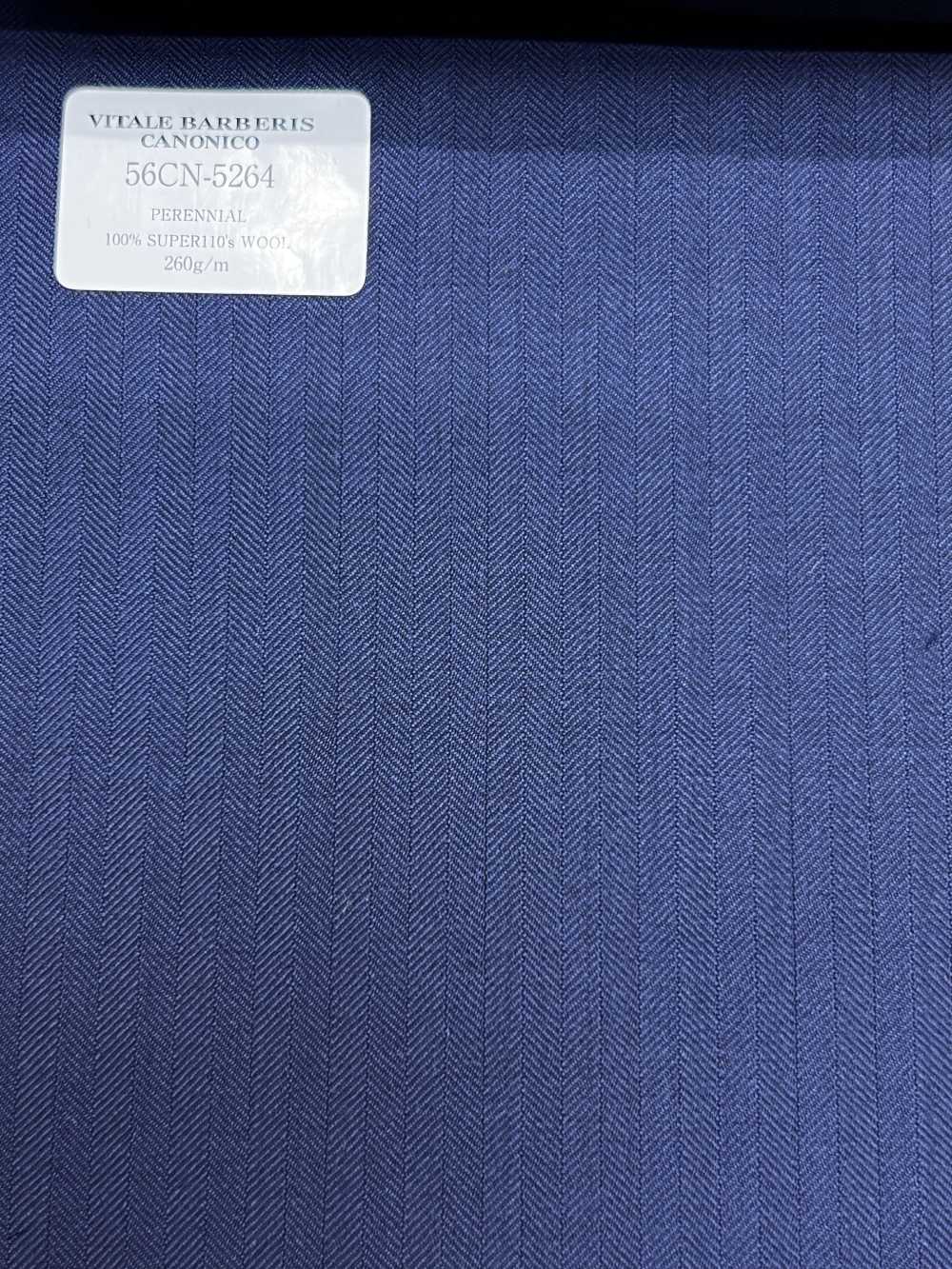 56CN5264 CANONICO PERENNIAL-CLASSICS Marineblaues Fischgrätmuster[Textil] CANONICO