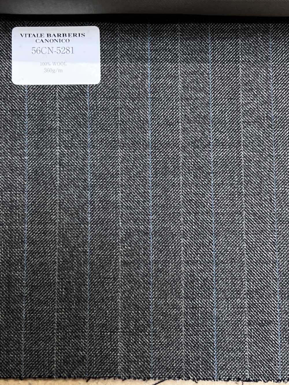 56CN5281 CANONICO Traditioneller Worsted 21 Braun/Sax-Streifen[Textil] CANONICO
