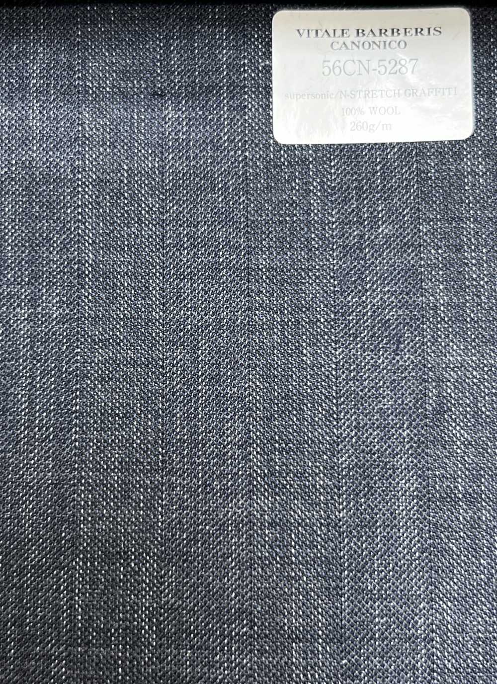 56CN5287 CANONICO (Kanoniko) Supersonic/NATURAL STRETCH GRAFFITI Blaugrau[Textil] CANONICO