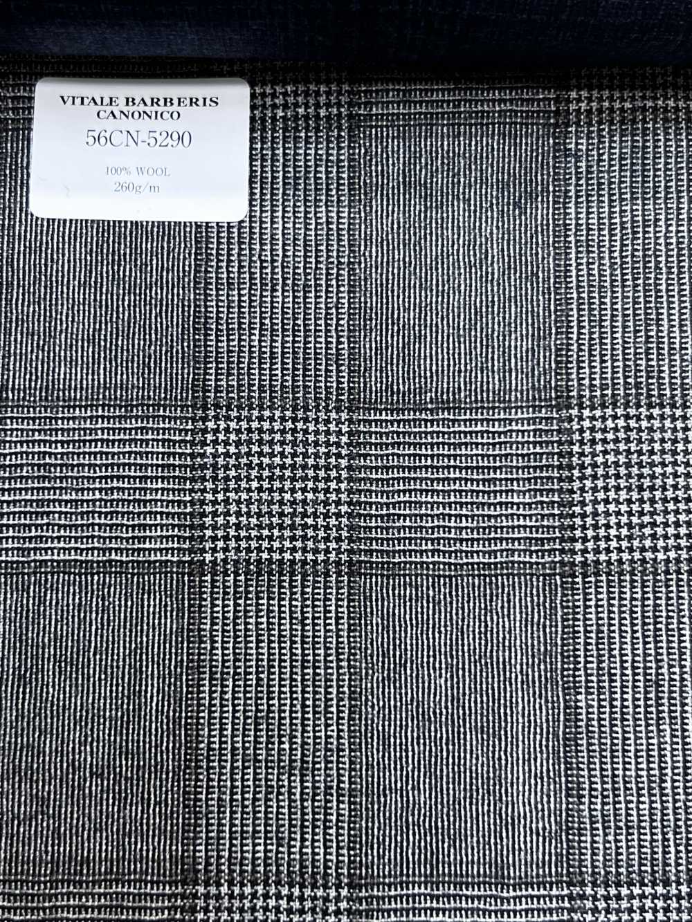 56CN5290 CANONICO (Canonico) gewalkter Tropical Braun Glencheck[Textil] CANONICO