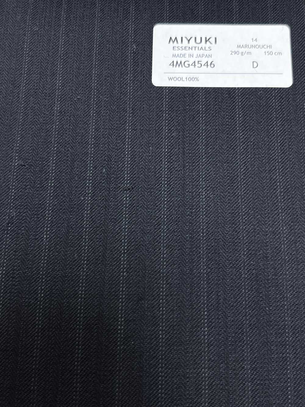 4MG4546 26AW MARUNOUCHI Köper Marine-Streifen[Textil] Miyuki Wollmühlen