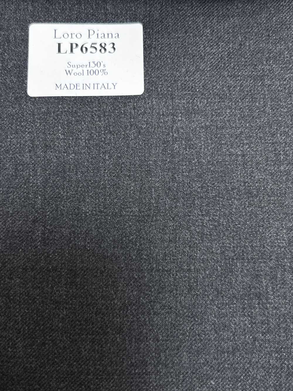 LP6583 Loro Piana Super 130's Grau ohne Muster[Stoff] HOSOI SYOJI