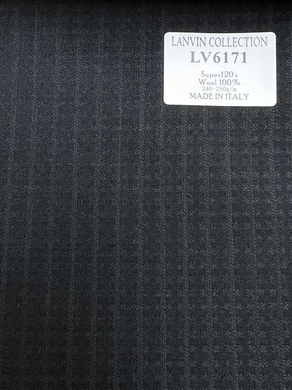 LV6171 LANVIN COLLECTION Super120's grünes Karomuster[Textil] HOSOI SYOJI
