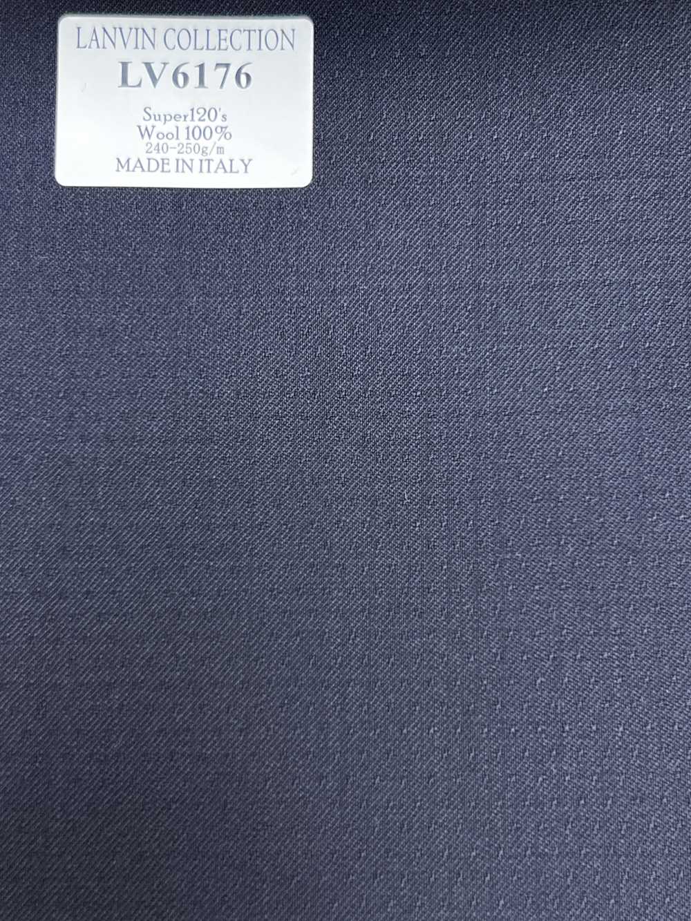 LV6176 LANVIN COLLECTION Super120's dunkelblaue Punkte[Textil] HOSOI SYOJI