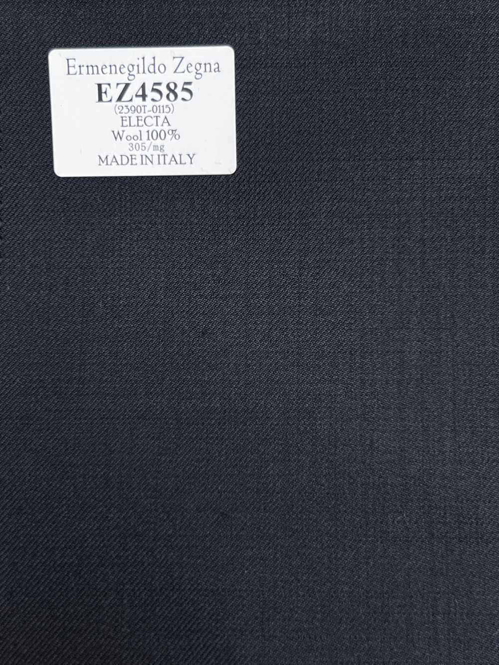 EZ4585 Ermenegildo Zegna ELECTA Schwarz Uni[Stoff] HOSOI SYOJI
