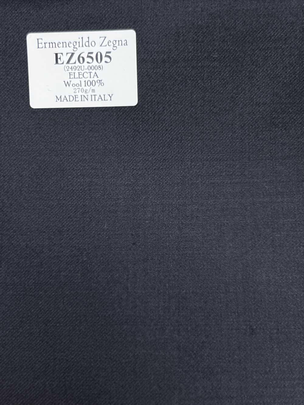 EZ6505 Ermenegildo Zegna ELECTA Schwarz Uni[Stoff] HOSOI SYOJI