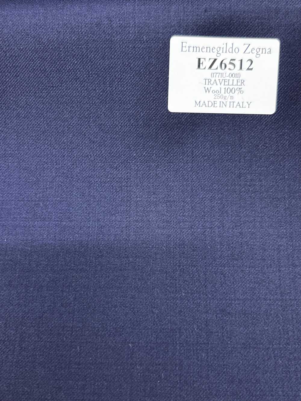 EZ6512 Ermenegildo Zegna TRAVELLER Marineblau uni[Stoff] HOSOI SYOJI