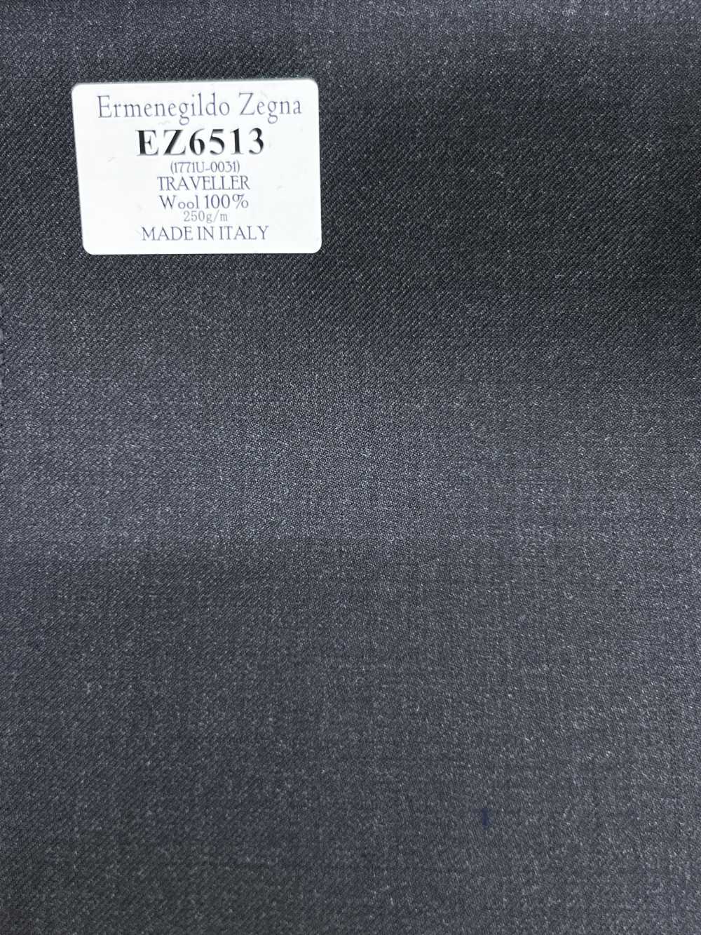 EZ6513 Ermenegildo Zegna TRAVELLER Dunkelgrau einfarbig[Stoff] HOSOI SYOJI