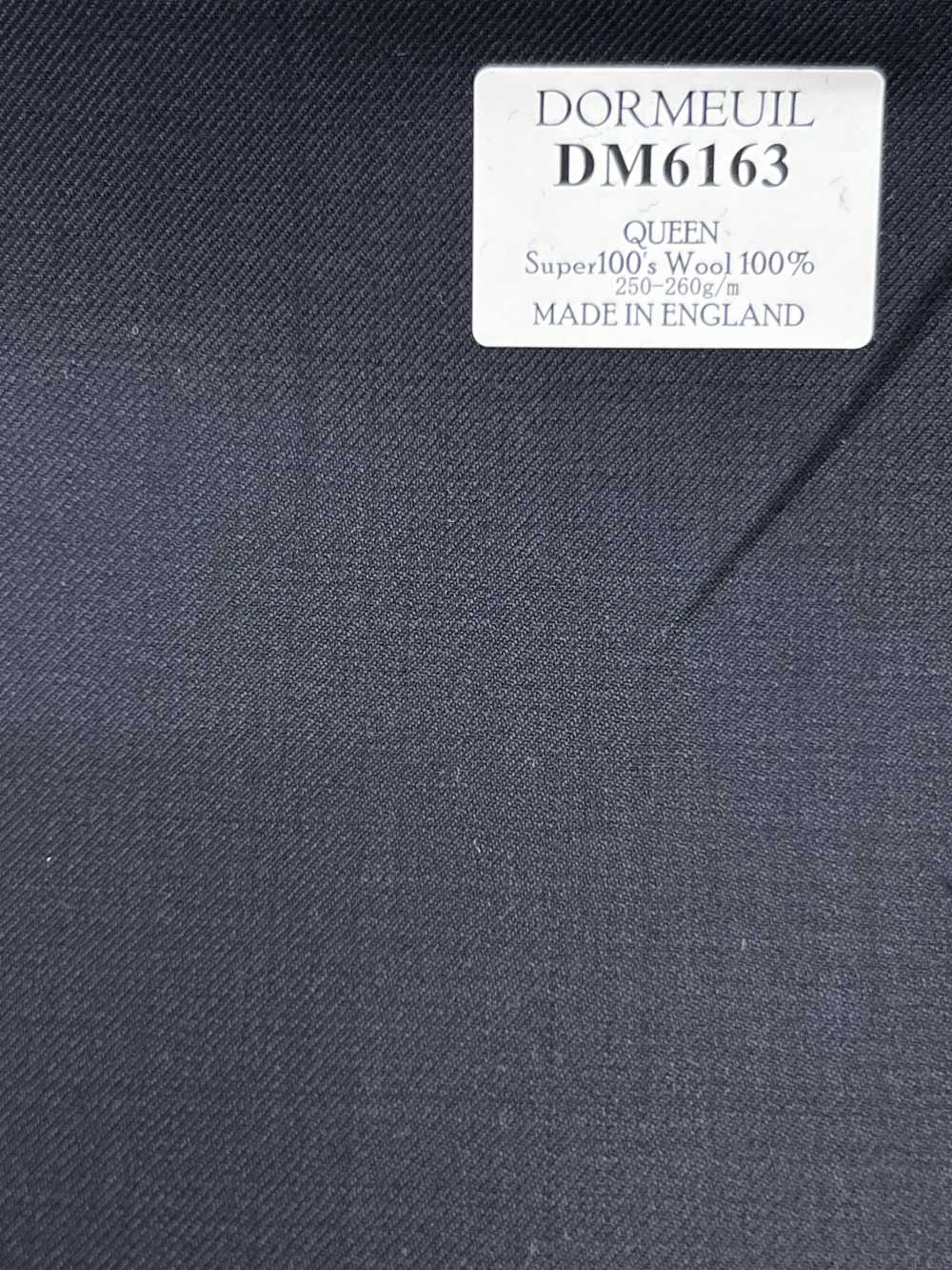 DM6163 DORMEUIL QUEEN Super 100's Dunkelmarine unifarben[Stoff] HOSOI SYOJI