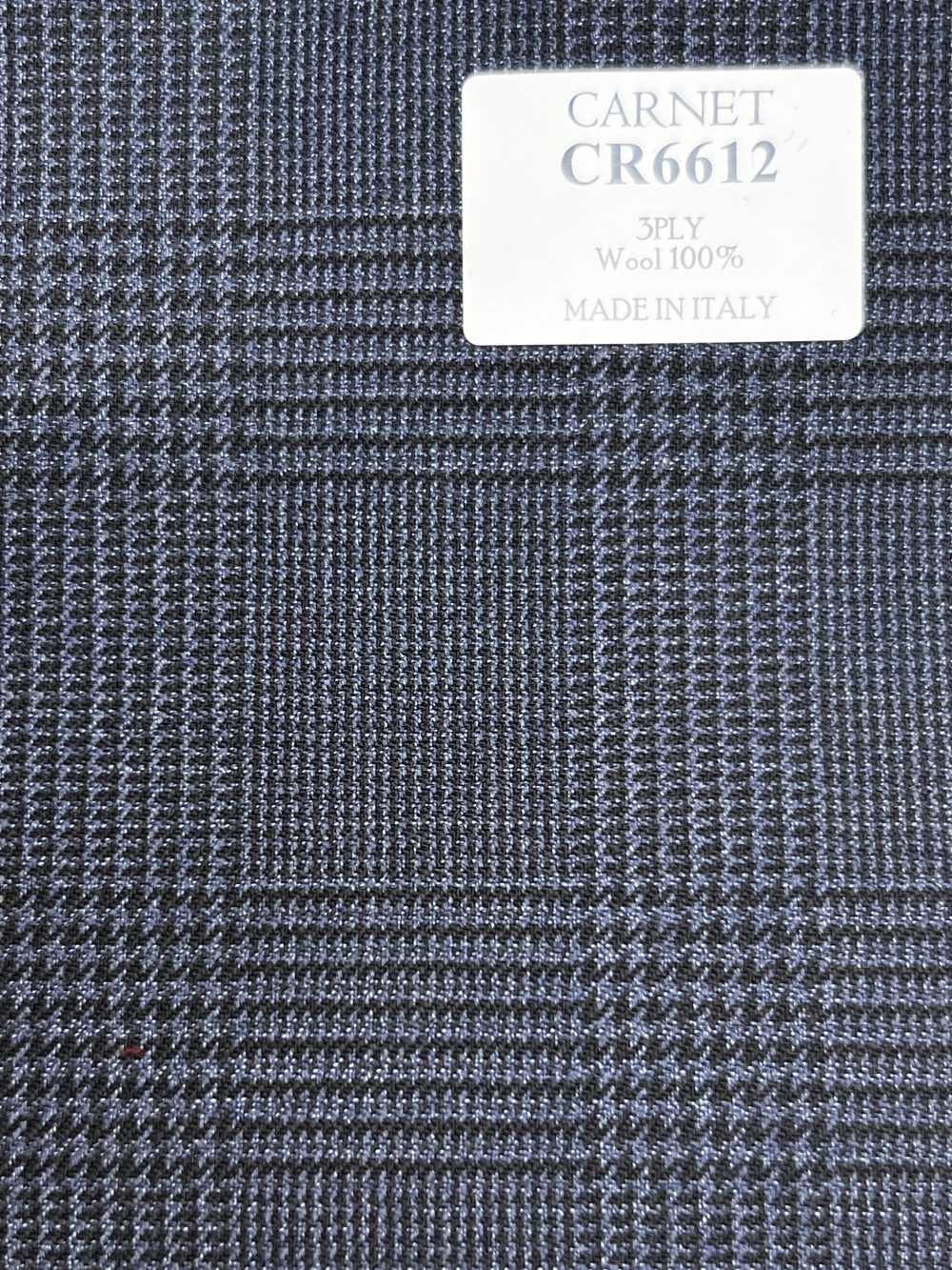 CR6612 CARNET 3-fädig Marineblau Glencheck[Stoff] HOSOI SYOJI