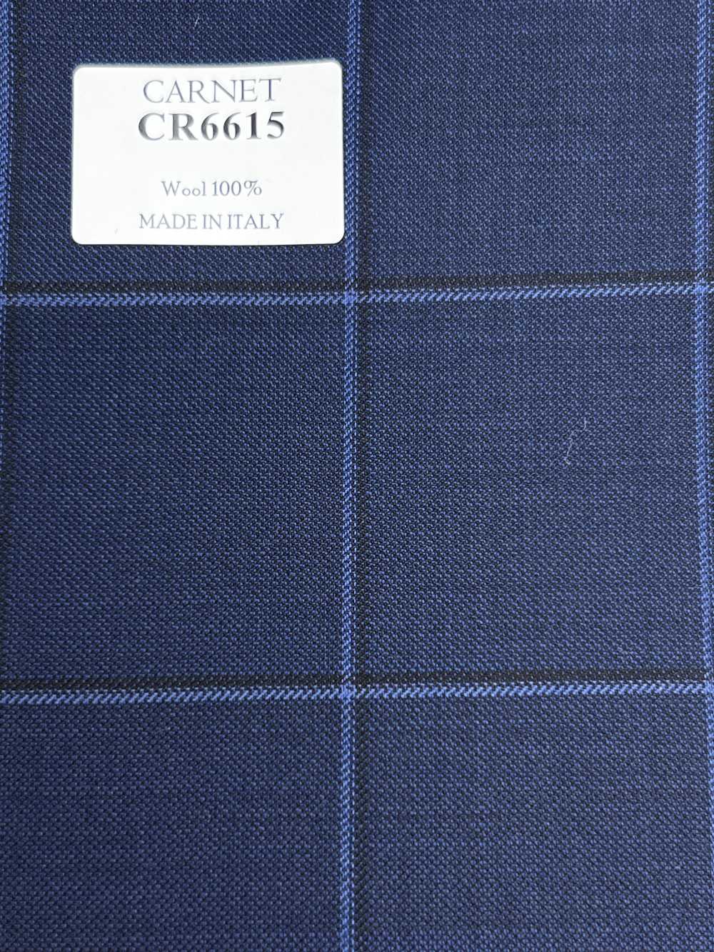 CR6615 CARNET 3-fädig marineblau kariert[Stoff] HOSOI SYOJI