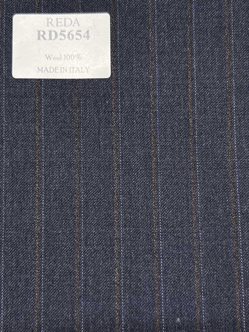 RD5654 REDA marineblau und braun gestreift[Textil] HOSOI SYOJI