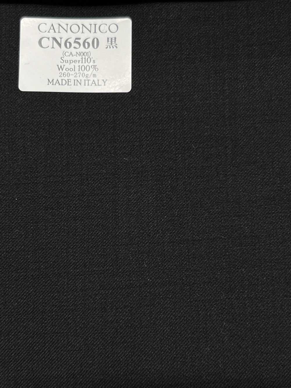 CN6560 CANONICO Super 110's Schwarz Uni[Textil] HOSOI SYOJI