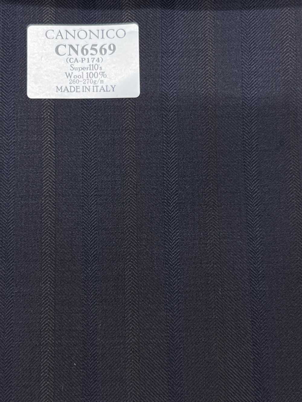 CN6569 CANONICO Super 110's Anthrazitstreifen[Stoff] HOSOI SYOJI
