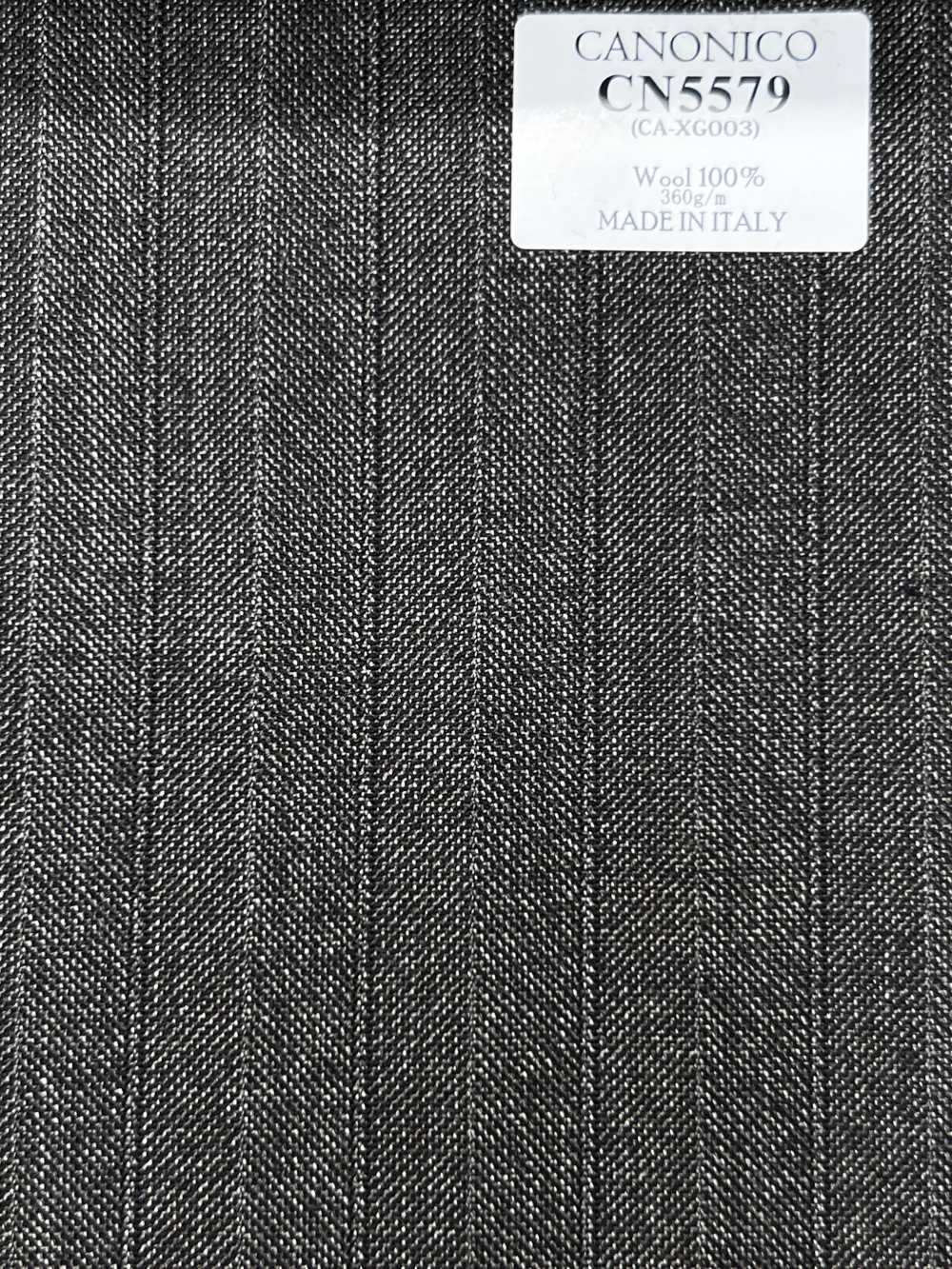 CN5579 CANONICO Super 110's brauner Streifen[Textil] HOSOI SYOJI