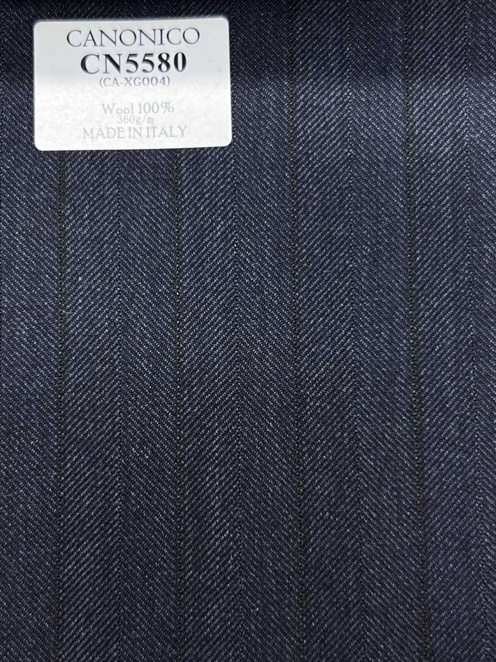 CN5580 CANONICO Super110's Marineblau × braun gestreift[Textil] HOSOI SYOJI