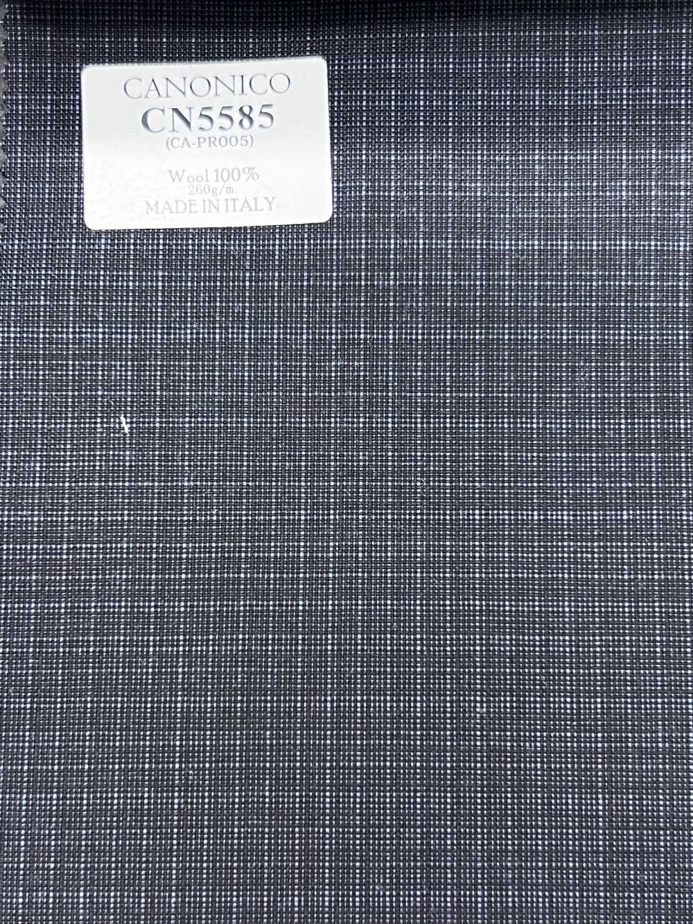 CN5585 CANONICO Super 110's Marineblau kariert[Textil] HOSOI SYOJI