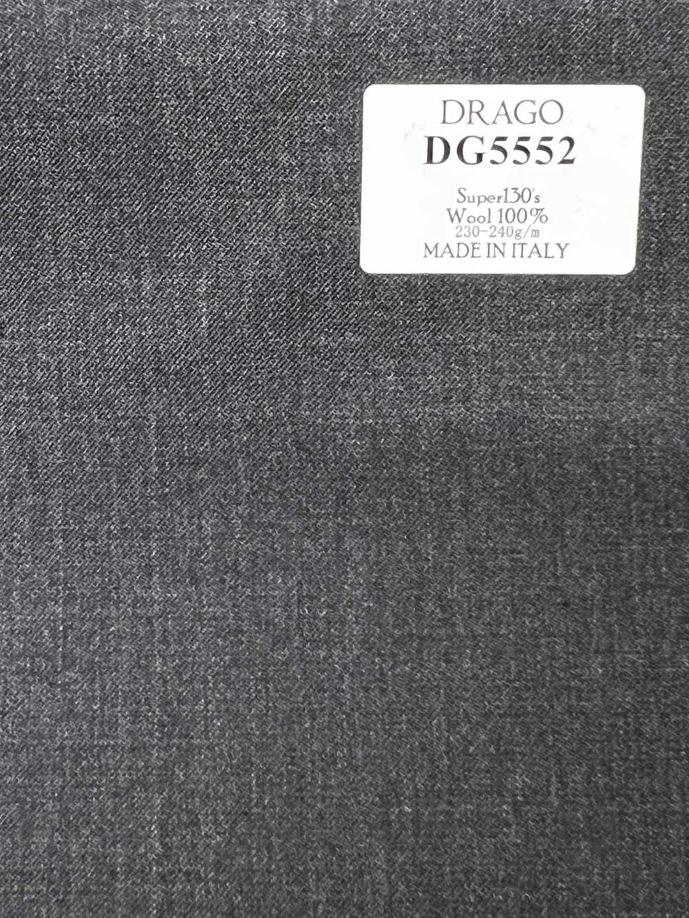 DG5552 DRAGO Super 130's Grau uni[Stoff] HOSOI SYOJI