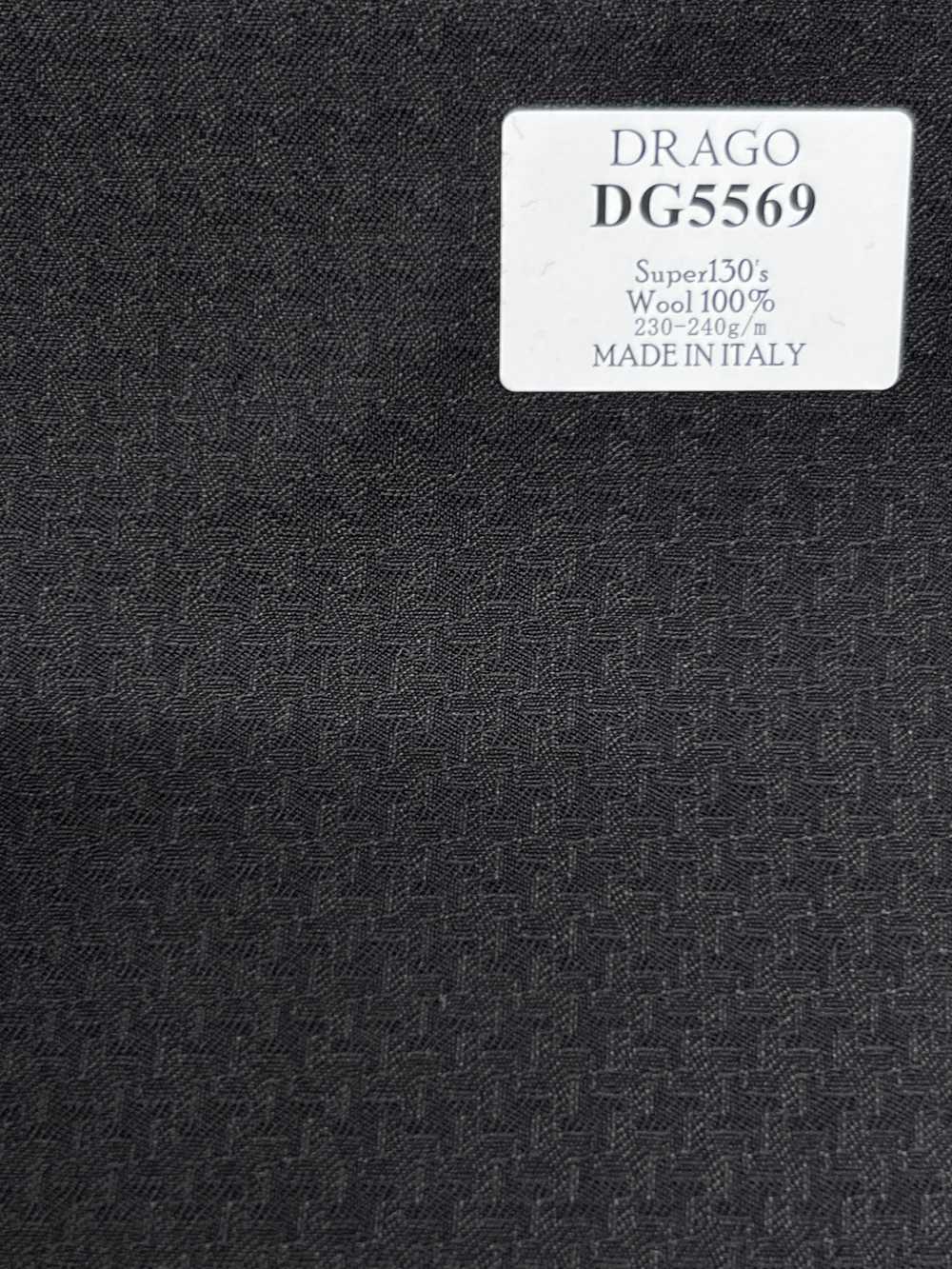 DG5569 DRAGO Super 130's Anthrazit-Hahnentritt[Stoff] HOSOI SYOJI