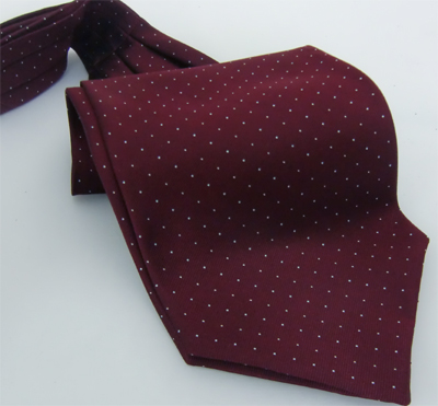 AS-922 Domestic Silk Ascot Tie Dot Weinrot[Formelle Accessoires] Yamamoto(EXCY)