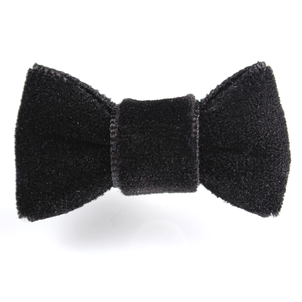 LPR-01 Anstecknadel Aus Samtband Schwarz[Formelle Accessoires] Yamamoto(EXCY)