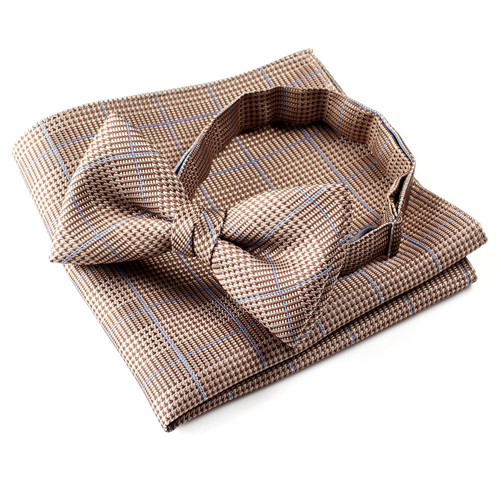 VBF-18 VANNERS Textile Used Fliege Glen Plaid Braun[Formelle Accessoires] Yamamoto(EXCY)